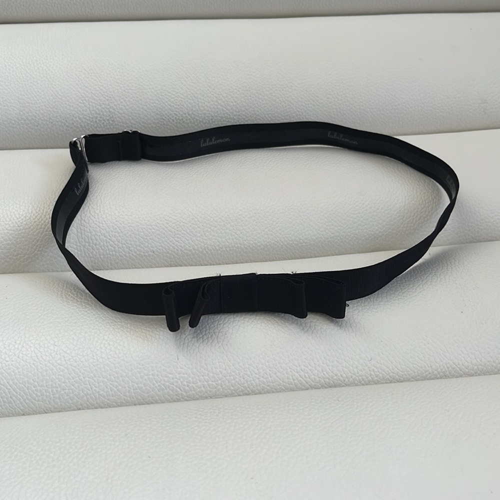 Black Lululemon Bow Headband Adjustable